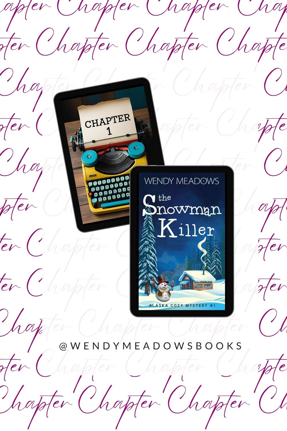 Chapter One from The Snowman Killer. A cozy mystery novella by Wendy Meadows.