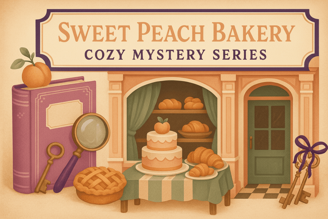 Sweet Peach Bakery Cozy Mystery Series - Wendy Meadows