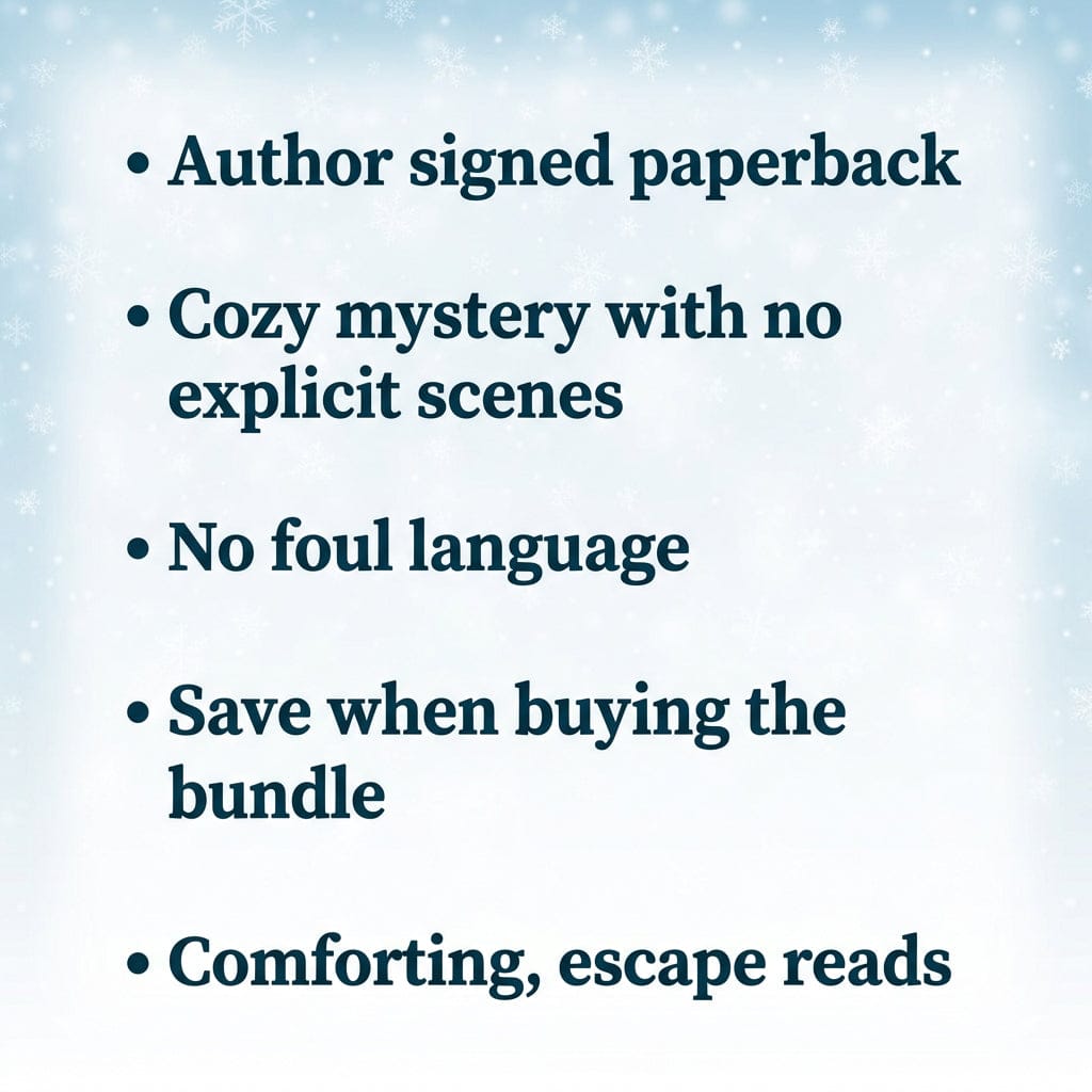 Cozy Mystery Alaska Cozy Books 1-4 (PAPERBACK) - Cozy Mystery - Wendy Meadows