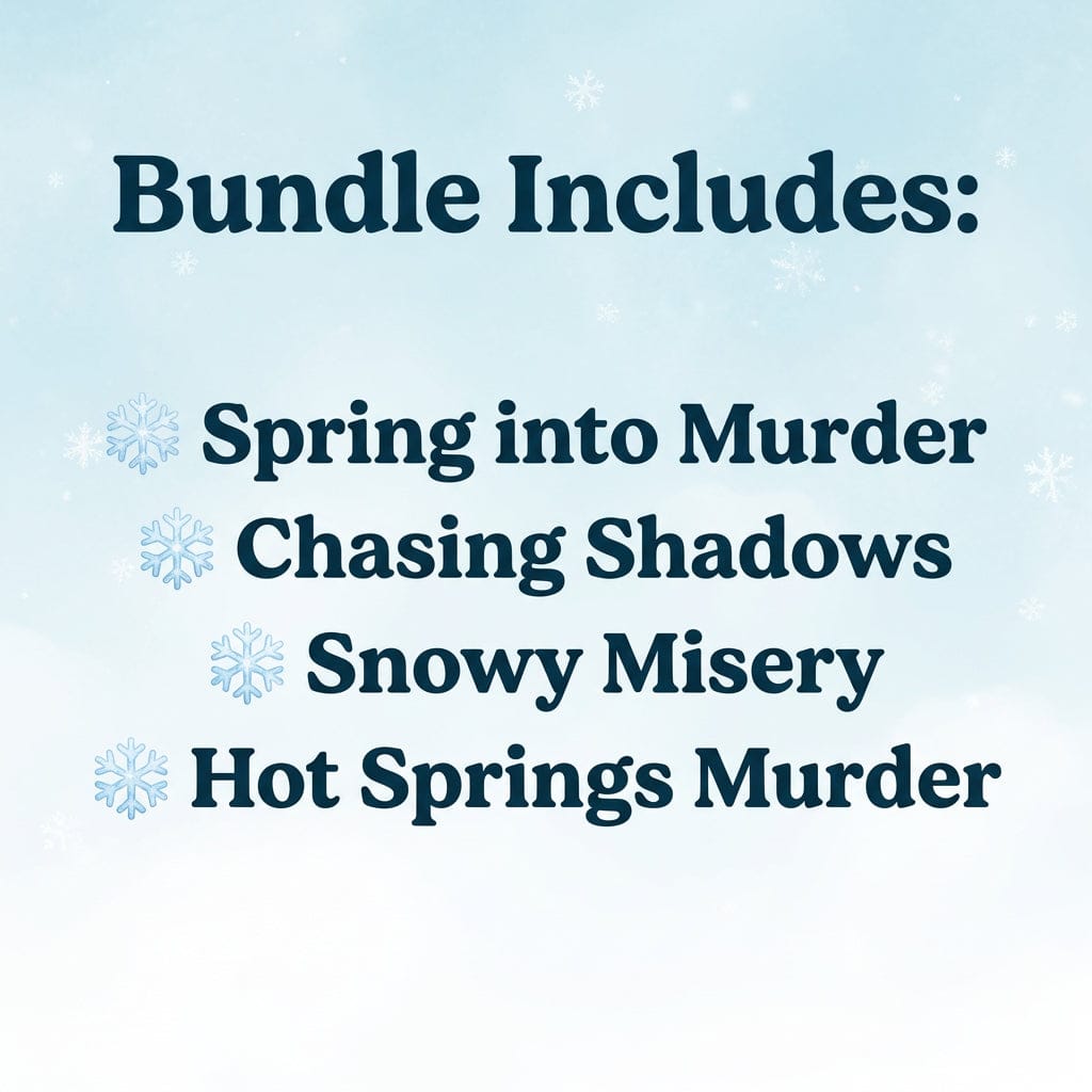 Cozy Mystery Alaska Cozy Books 5-8 (PAPERBACK) - Cozy Mystery - Wendy Meadows