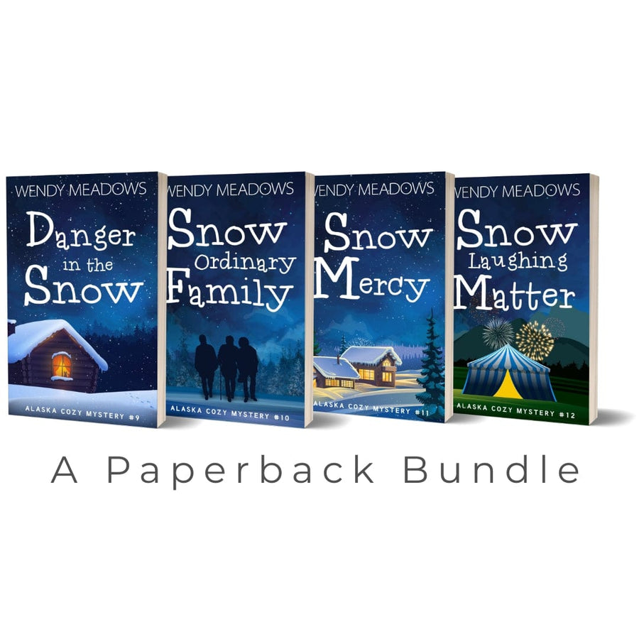 Alaska Cozy Books 9 - 12 (PAPERBACK) - Cozy Mystery - Wendy Meadows