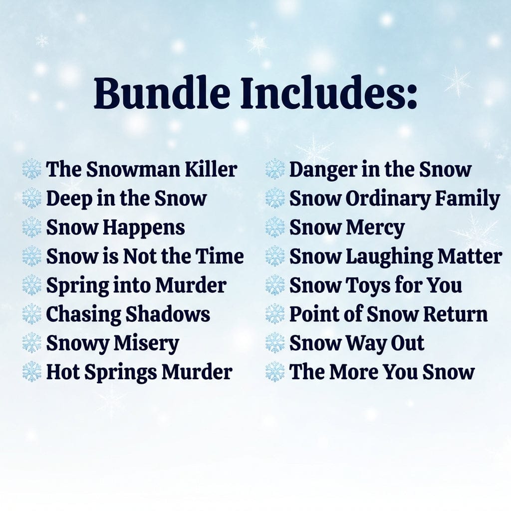 Cozy Mystery Alaska Cozy Paperback Collection (PAPERBACK) - Cozy Mystery - Wendy Meadows