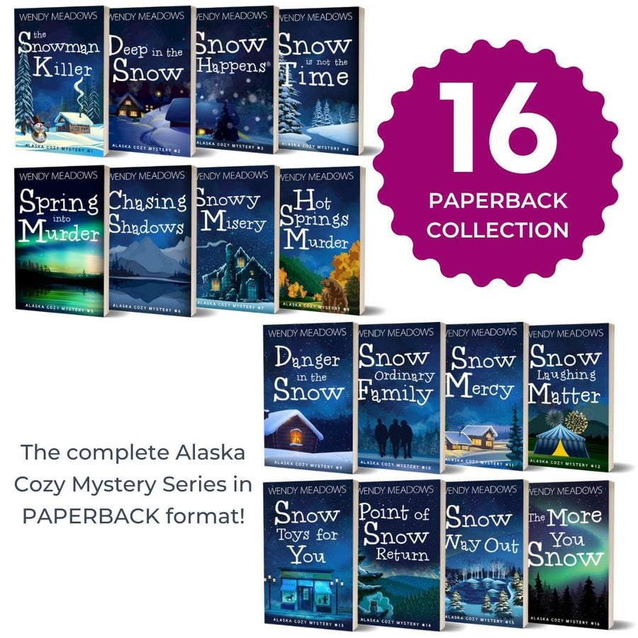 Alaska Cozy Paperback Collection (PAPERBACK) - Cozy Mystery - Wendy Meadows