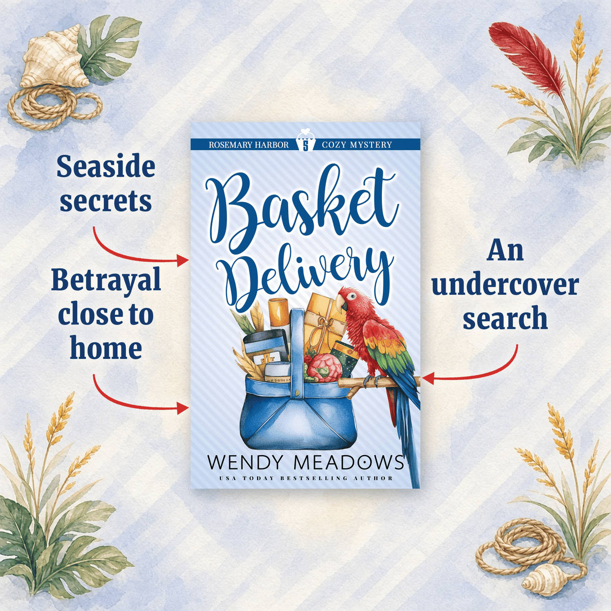 Cozy Mystery Basket Delivery - Cozy Mystery Ebook | Book 5