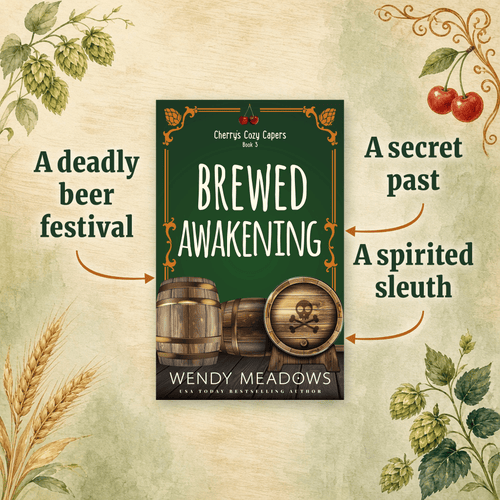 Cozy Mystery Brewed Awakening - Cozy Mystery Ebook | Book 3
