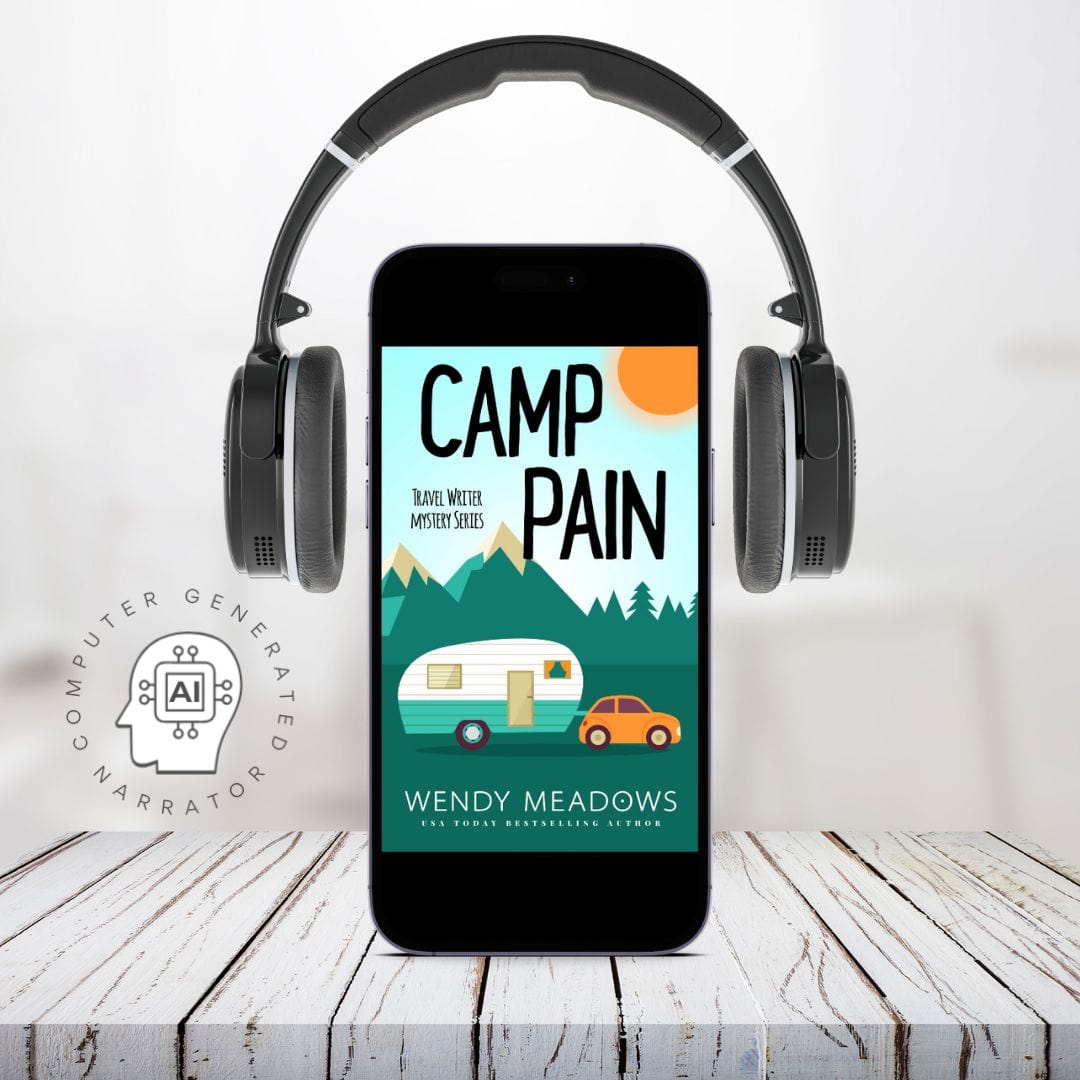 Cozy Mystery Camp Pain (AI AUDIOBOOK) - Wendy Meadows