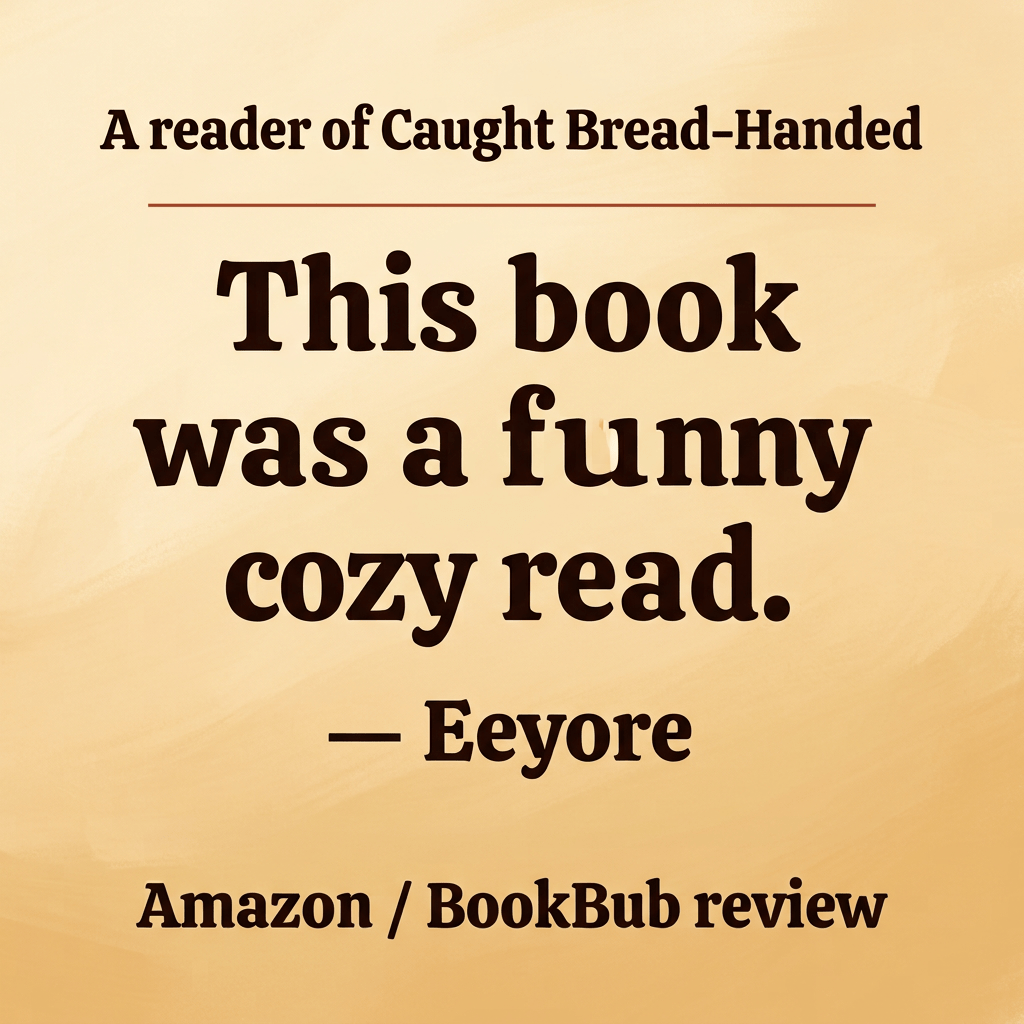 Cozy Mystery Caught Bread-Handed - Cozy Mystery Ebook | Book 10