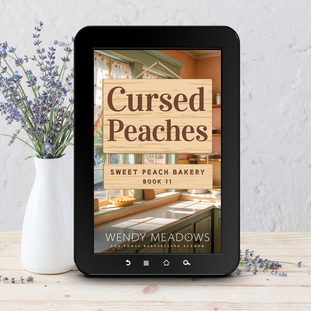 Cozy Mystery Cursed Peaches – Cozy Mystery Ebook | Wendy Meadows