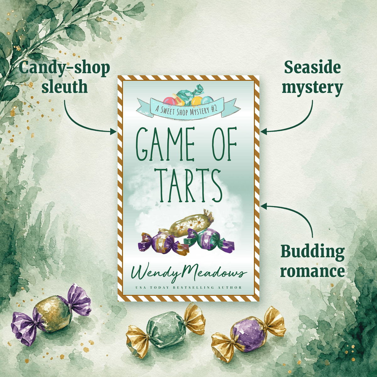Cozy Mystery Game of Tarts - Cozy Mystery Ebook | Book 2