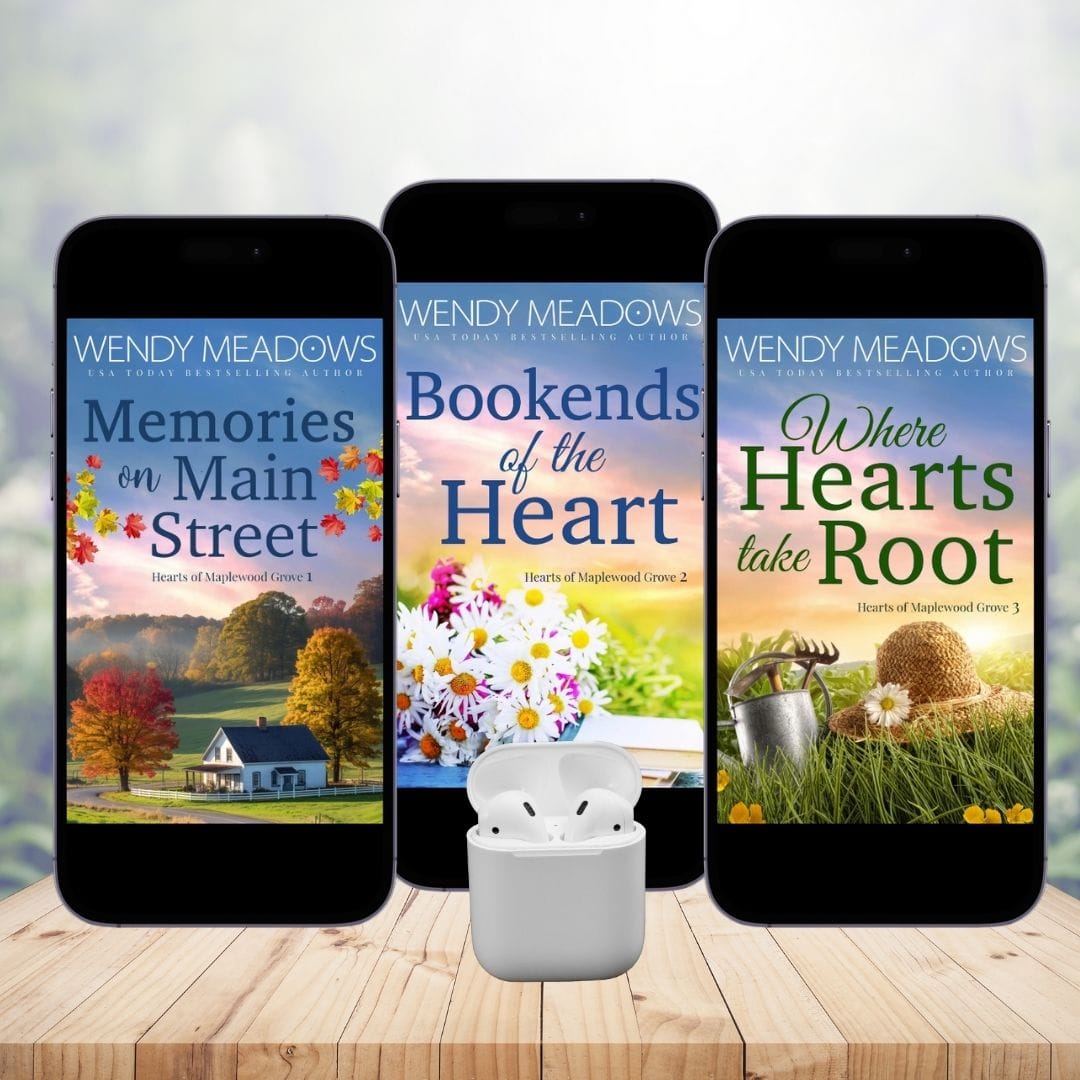 Sweet Romance Hearts of Maplewood Grove Books 1-3 Bundle (AUDIOBOOK) - Wendy Meadows