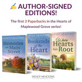 Sweet Romance Hearts of Maplewood Grove Books 1-3 Bundle (PAPERBACK) - Wendy Meadows