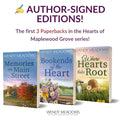 Hearts of Maplewood Grove Paperbacks 1 - 3 (PAPERBACK) - Sweet Romance - Wendy Meadows
