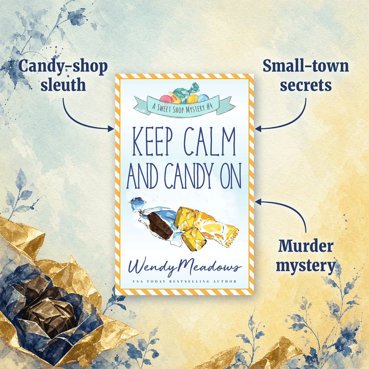 Cozy Mystery Keep Calm and Candy On - Cozy Mystery Ebook | Bk 4