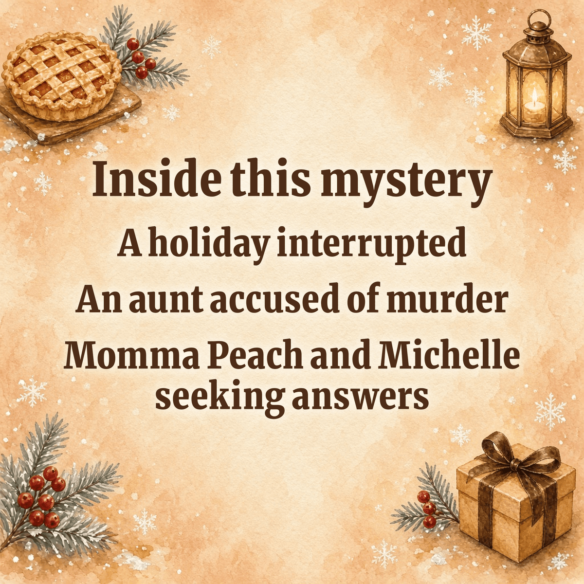 Cozy Mystery Out of Peach – Holiday Cozy Mystery Ebook | Wendy Meadows