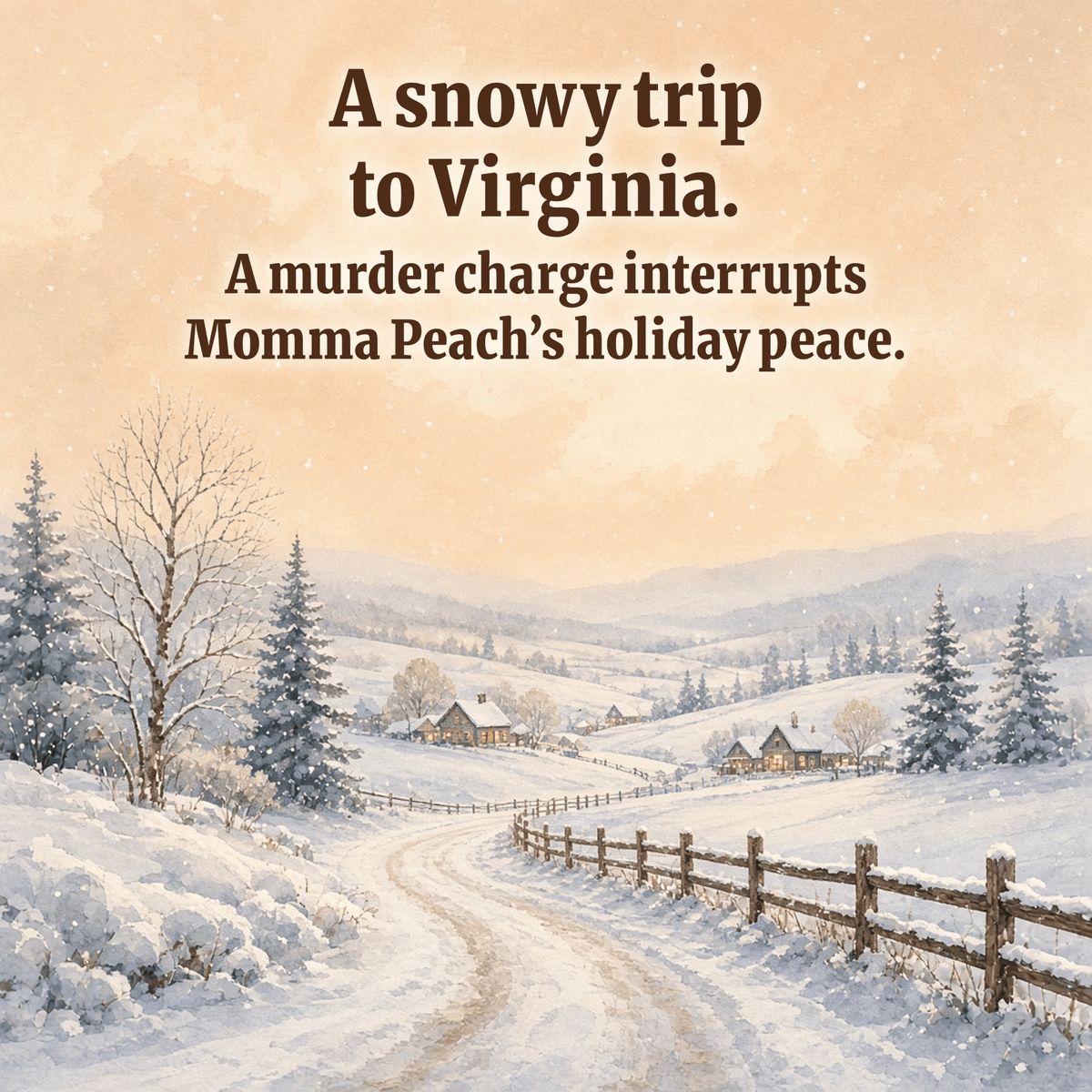Cozy Mystery Out of Peach – Holiday Cozy Mystery Ebook | Wendy Meadows