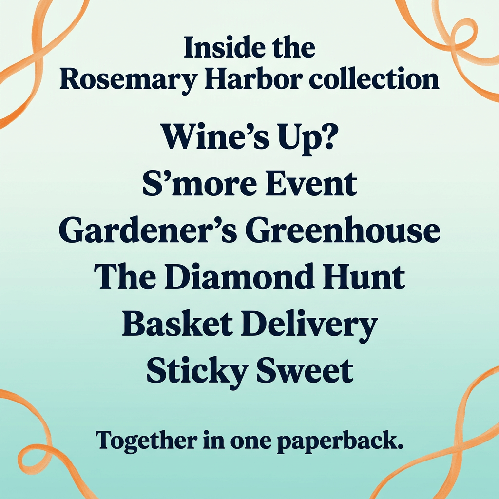 Cozy Mystery Rosemary Harbor Mystery - Cozy Paperback Bundle