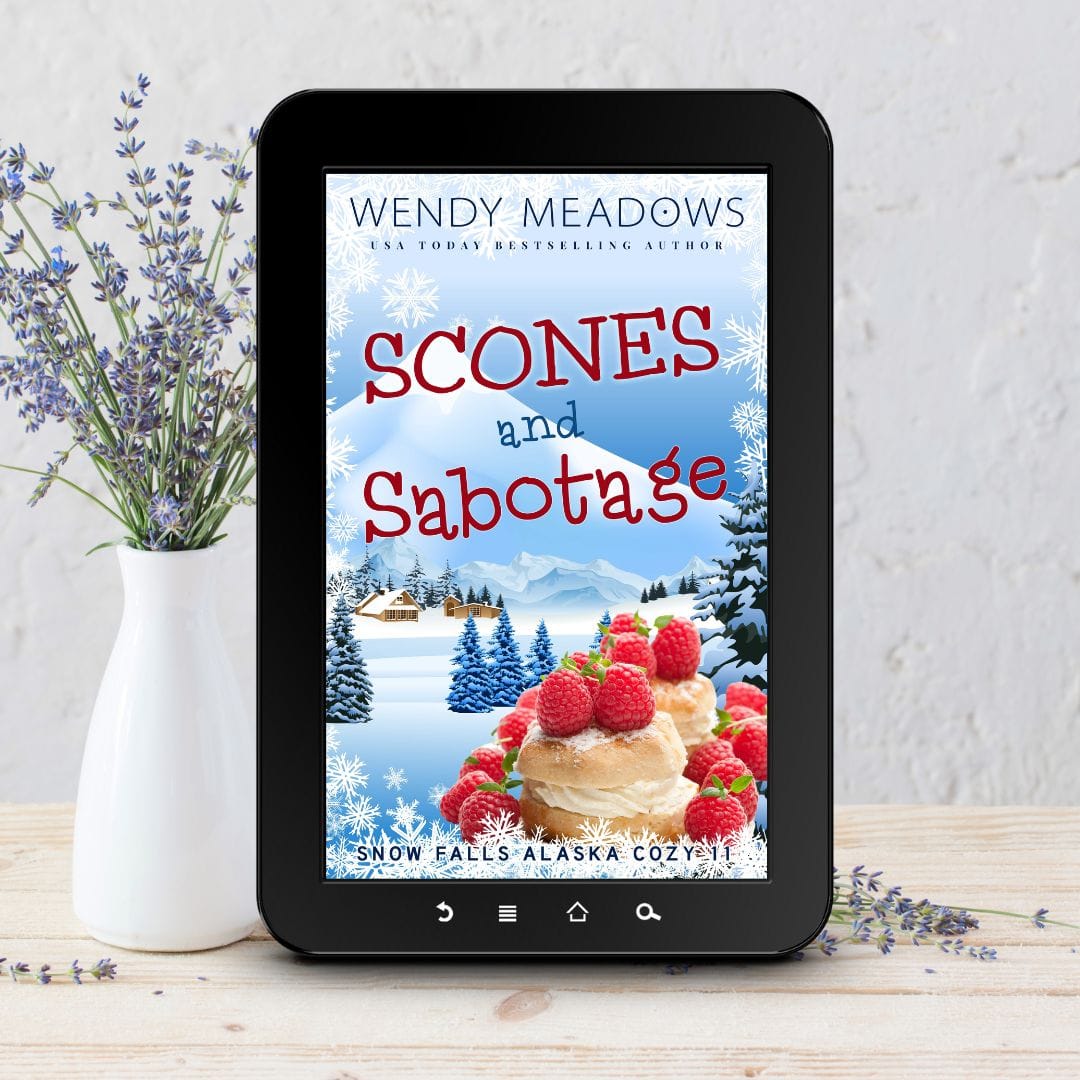 Cozy Mystery Scones and Sabotage EBOOK - Snow Falls Alaska Cozy Mystery Book 11