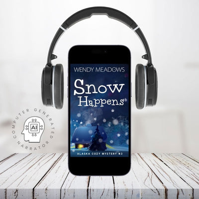 Snow Happens (AUDIOBOOK) - Cozy Mystery - Wendy Meadows