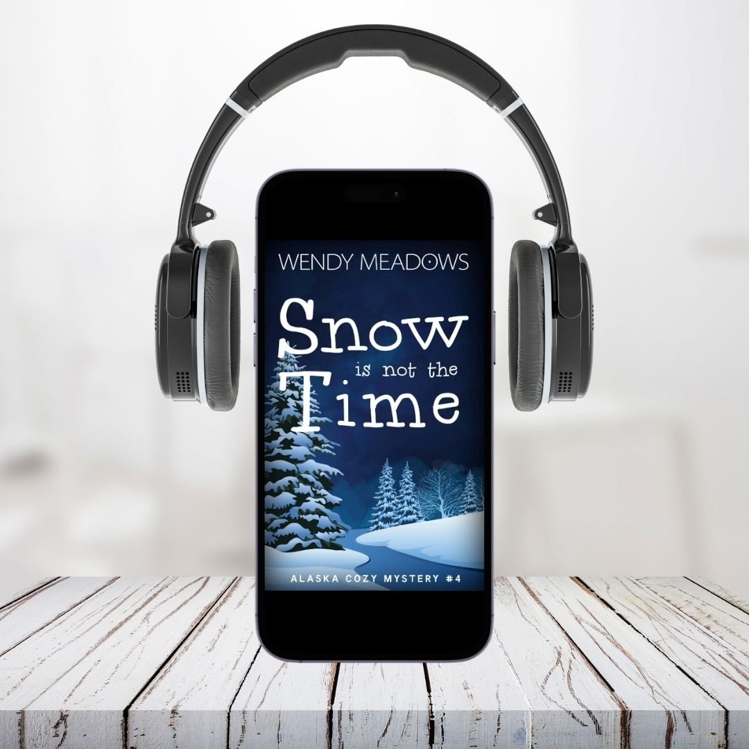 Snow is not the Time (AUDIOBOOK) - Cozy Mystery - Wendy Meadows