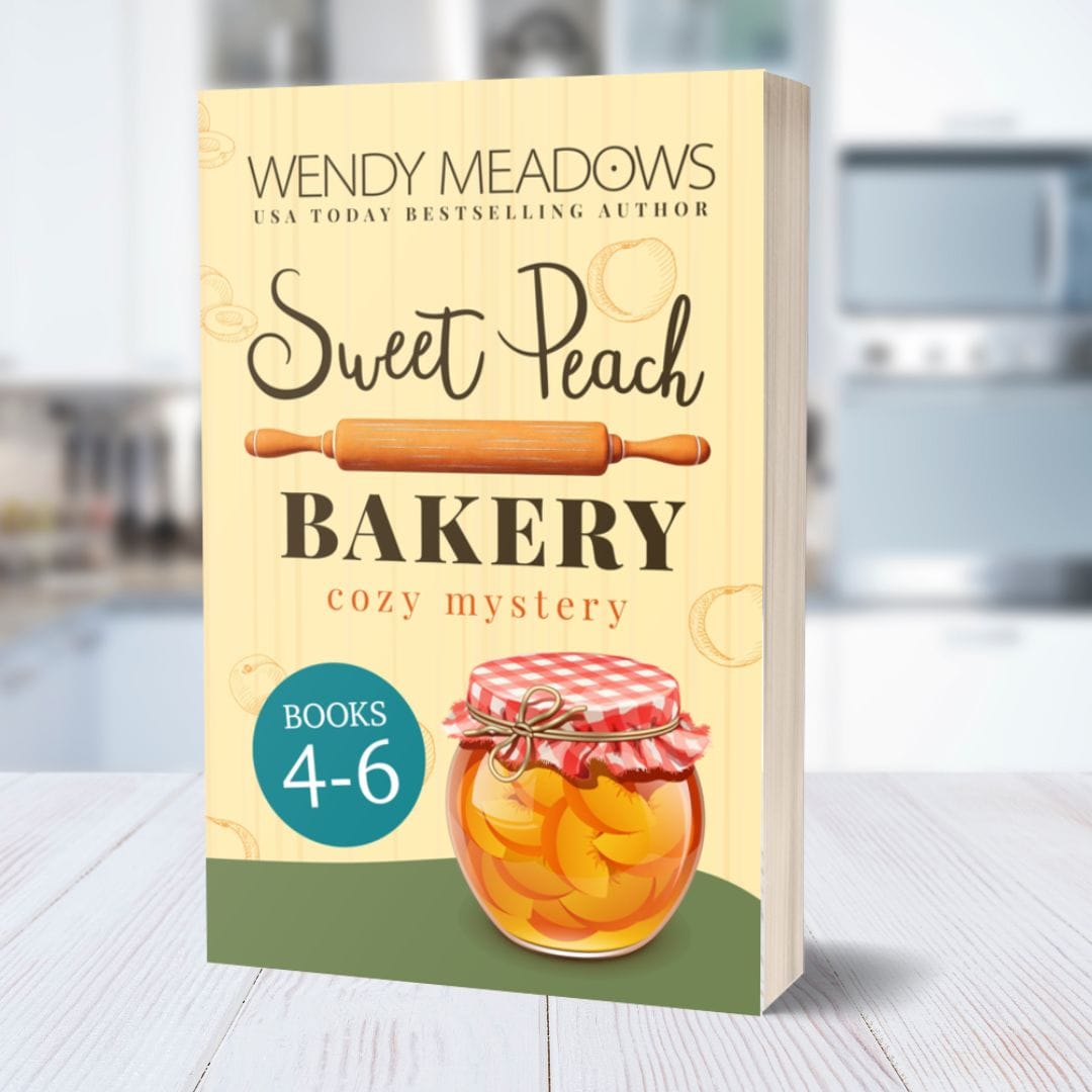 Cozy Mystery Sweet Peach Bakery Books 4-6 (PAPERBACK)