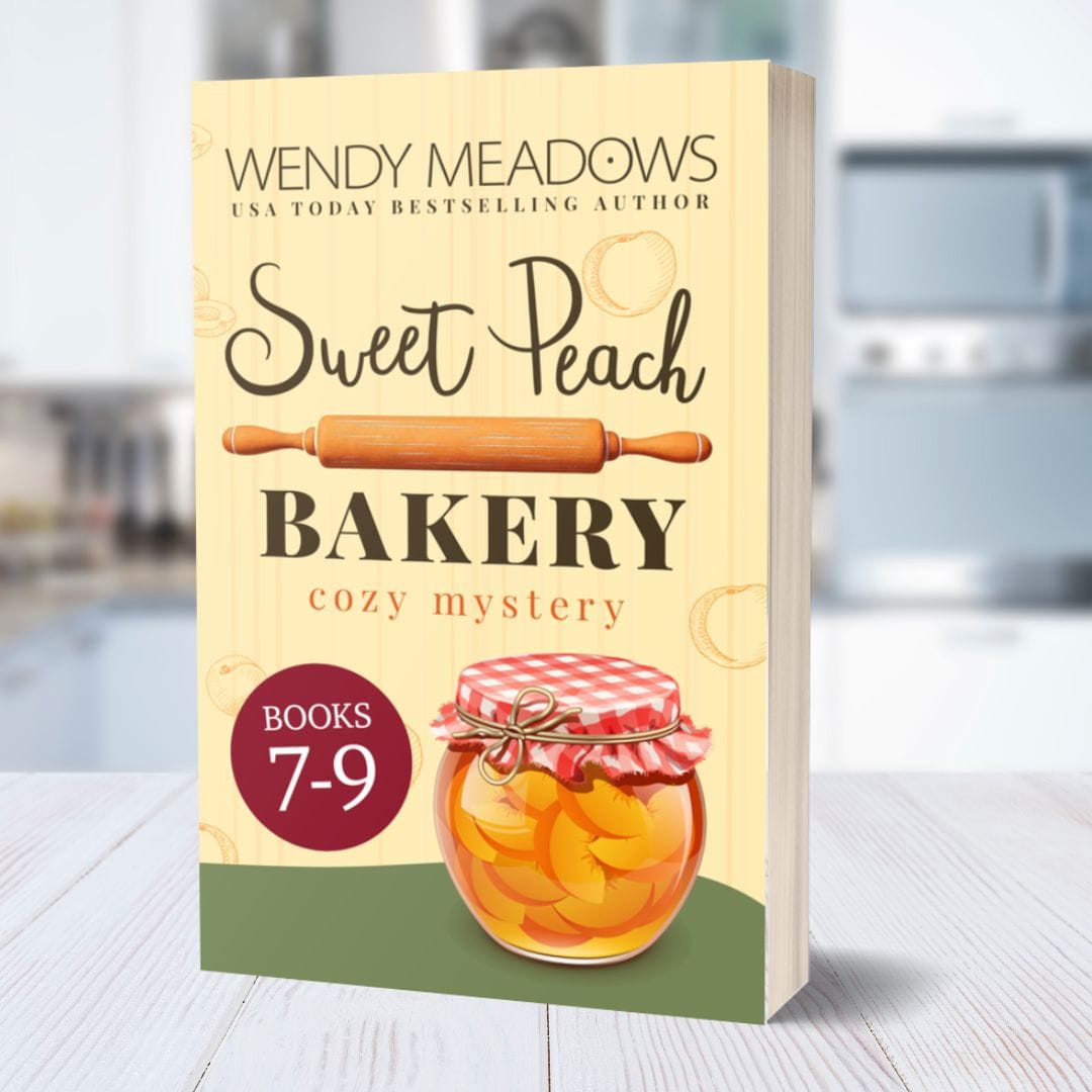 Cozy Mystery Sweet Peach Bakery Books 7-9 (PAPERBACK)