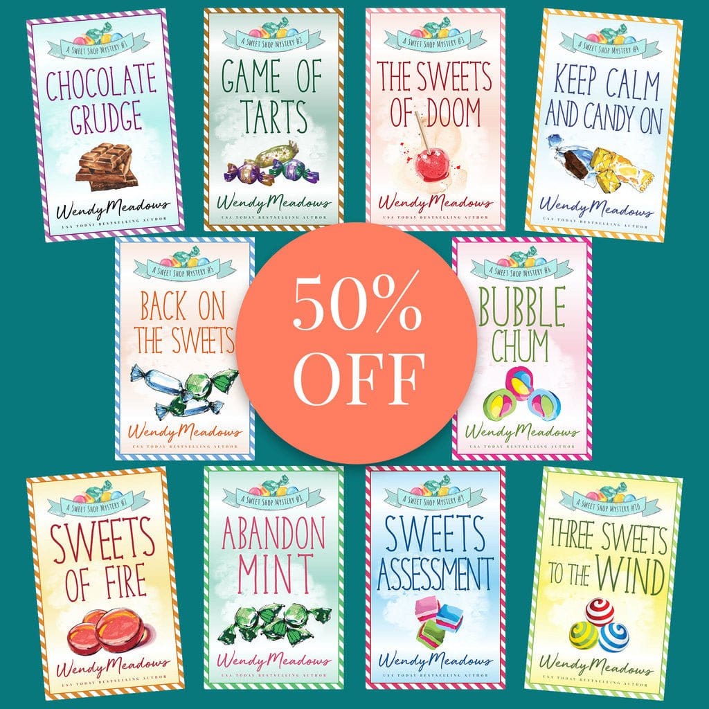 Sweet Shop Cozy Bundle (EBOOK) - Cozy Mystery - Wendy Meadows