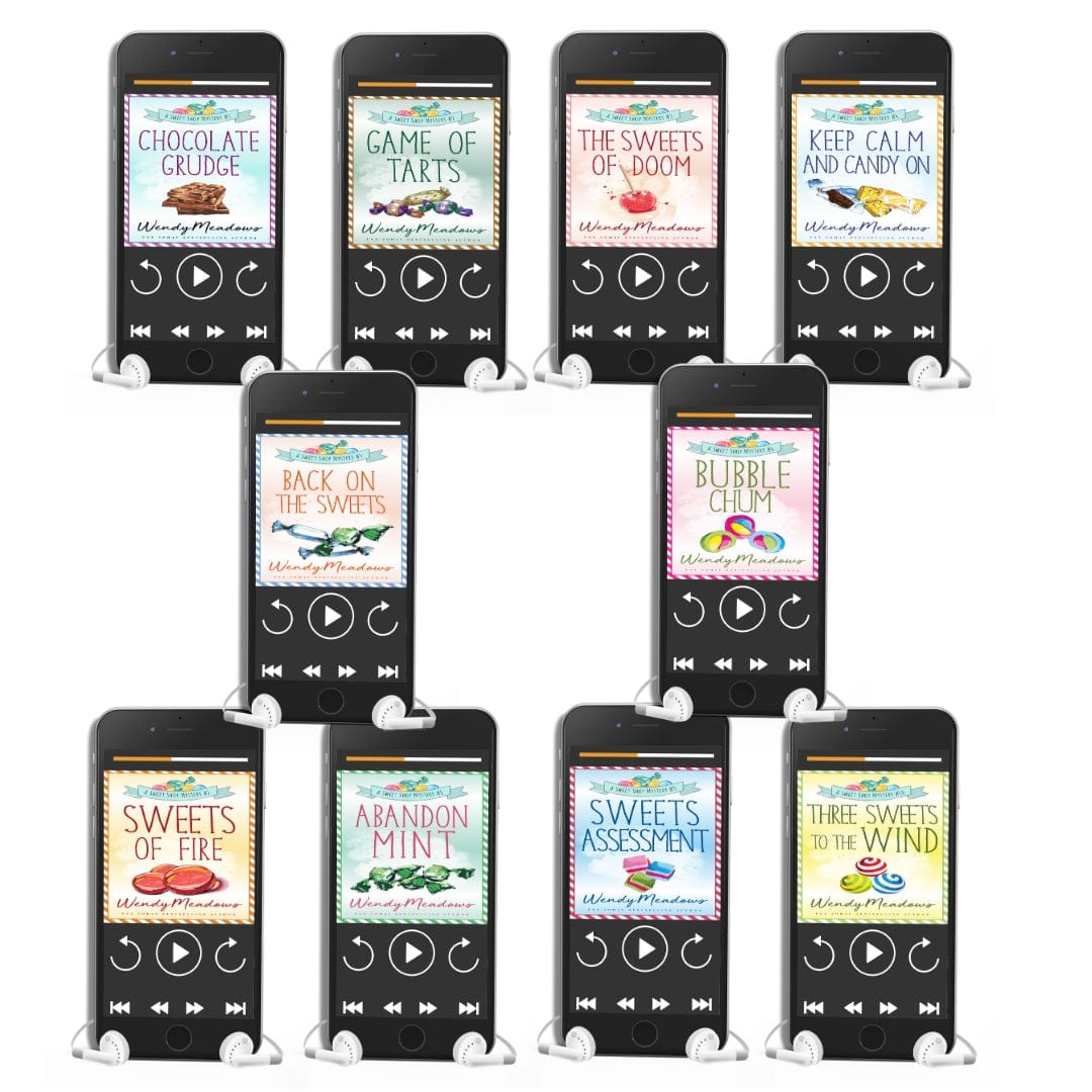 Sweet Shop Mystery Bundle (AUDIOBOOKS) - Cozy Mystery - Wendy Meadows
