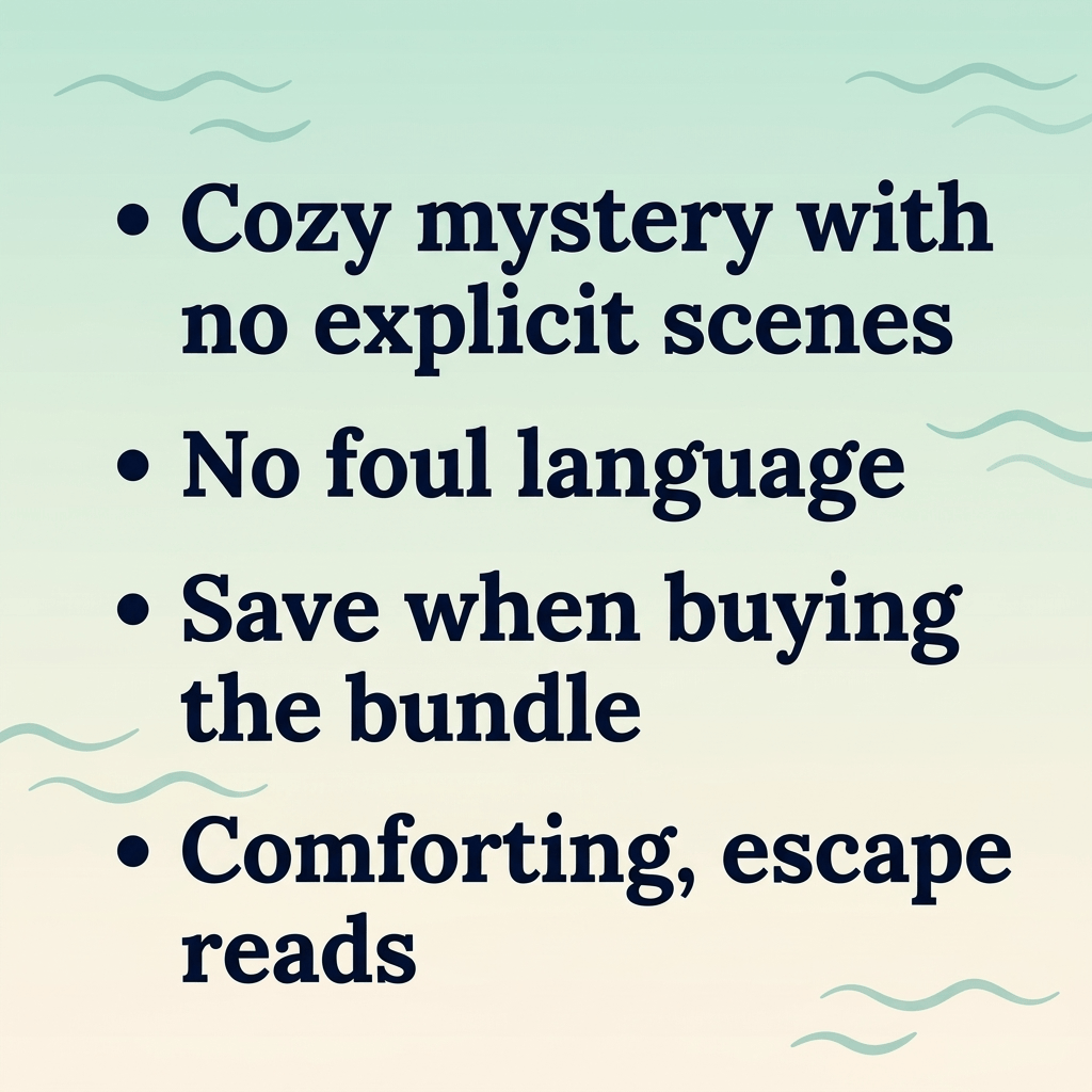 Cozy Mystery Sweetfern Harbor Books 1-4 (PAPERBACK) - Cozy Mystery - Wendy Meadows