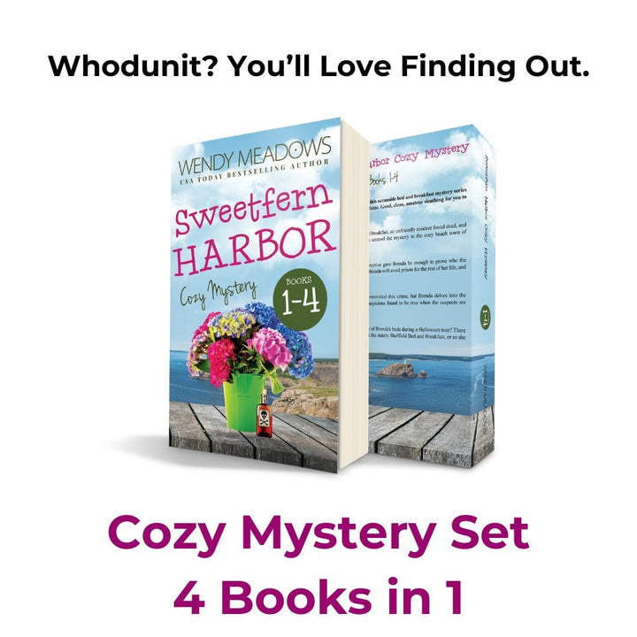 Sweetfern Harbor Books 1 - 4 (PAPERBACK) - Cozy Mystery - Wendy Meadows