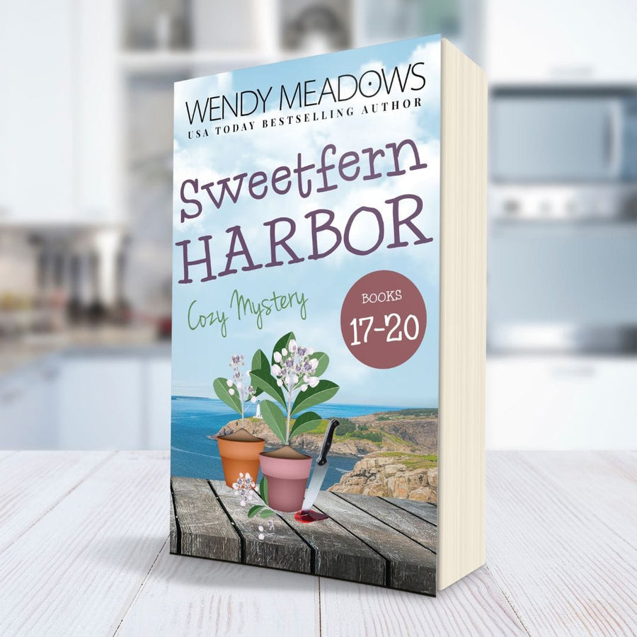 Sweetfern Harbor Books 17 - 20 (PAPERBACK) - Cozy Mystery - Wendy Meadows