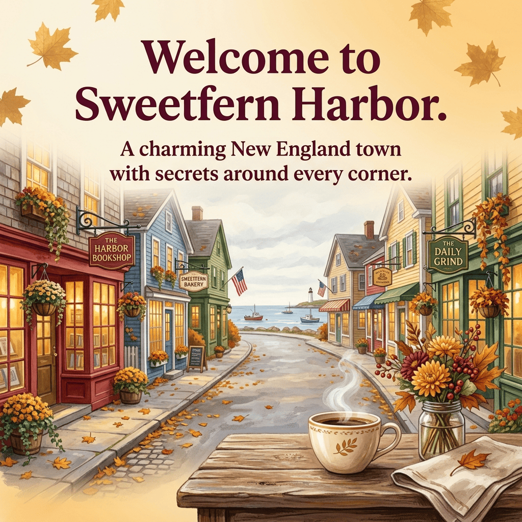 Cozy Mystery Sweetfern Harbor Books 5-8 (PAPERBACK) - Cozy Mystery - Wendy Meadows