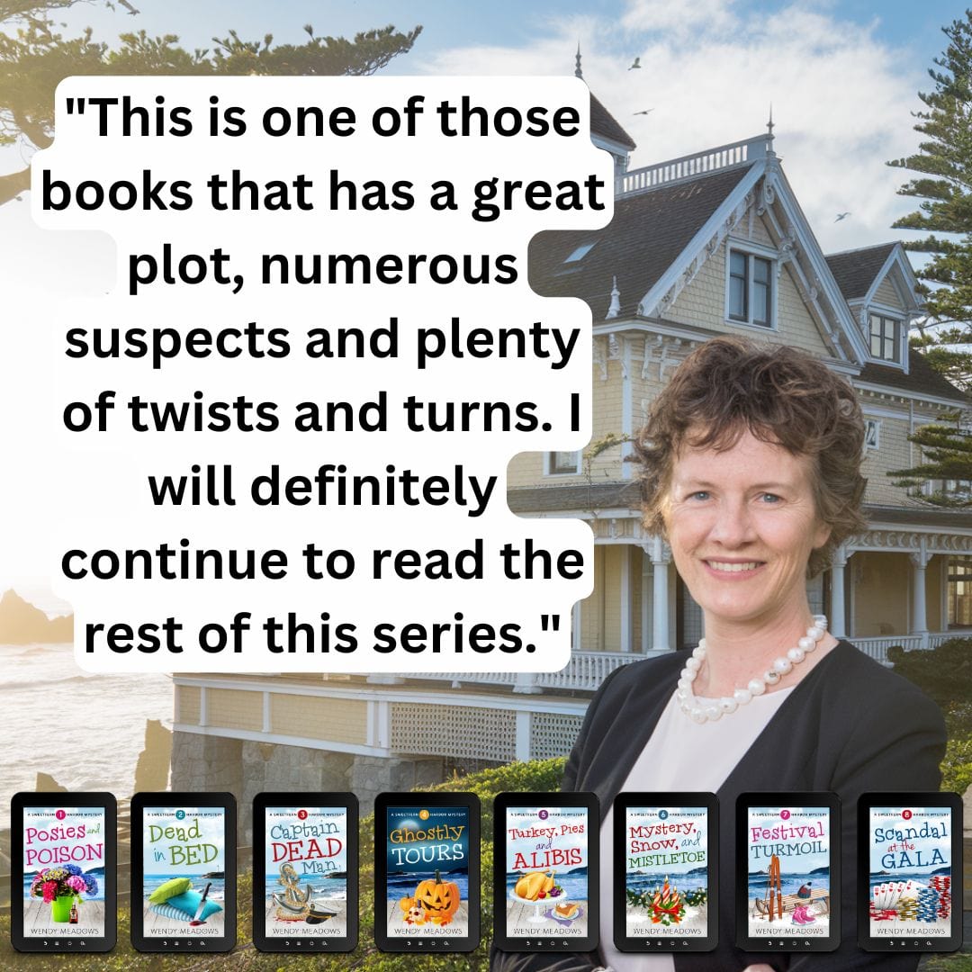 Sweetfern Harbor eBooks 1 - 8 (EBOOK) - Cozy Mystery - Wendy Meadows