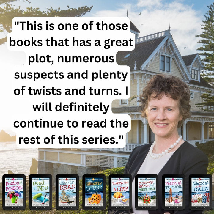 Sweetfern Harbor eBooks 1 - 8 (EBOOK) - Cozy Mystery - Wendy Meadows