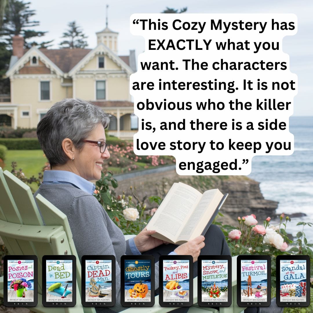 Sweetfern Harbor eBooks 1 - 8 (EBOOK) - Cozy Mystery - Wendy Meadows