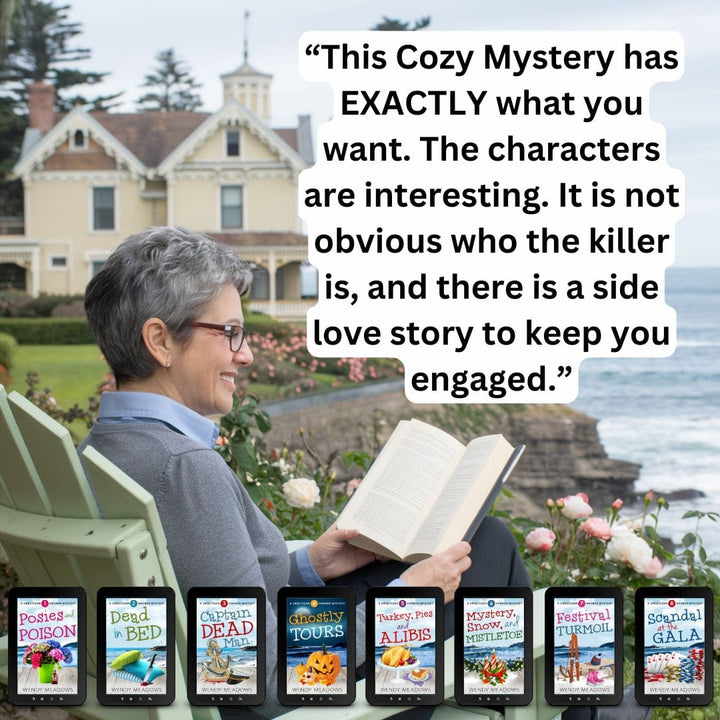 Sweetfern Harbor eBooks 1 - 8 (EBOOK) - Cozy Mystery - Wendy Meadows
