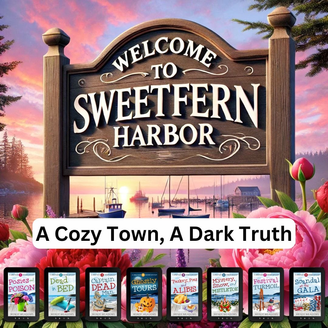 Sweetfern Harbor eBooks 1 - 8 (EBOOK) - Cozy Mystery - Wendy Meadows