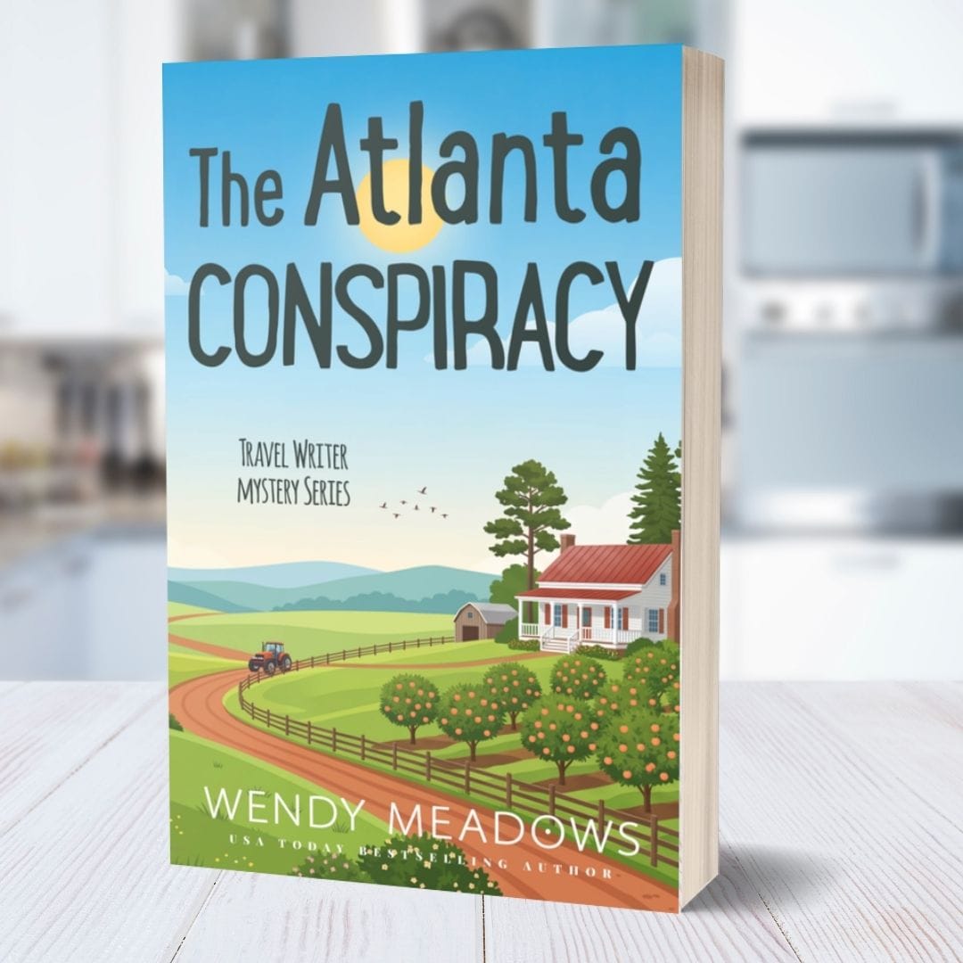 Cozy Mystery The Atlanta Conspiracy Paperback | Cozy Mystery by Wendy Meadows