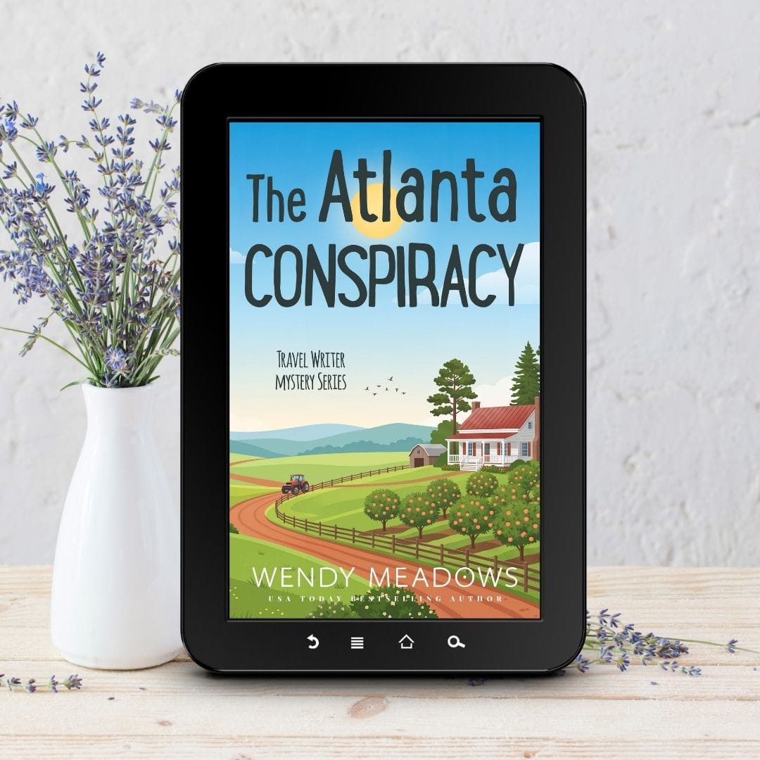 Cozy Mystery The Atlanta Conspiracy: Travel Writer Mystery Book 8 | Wendy Meadows