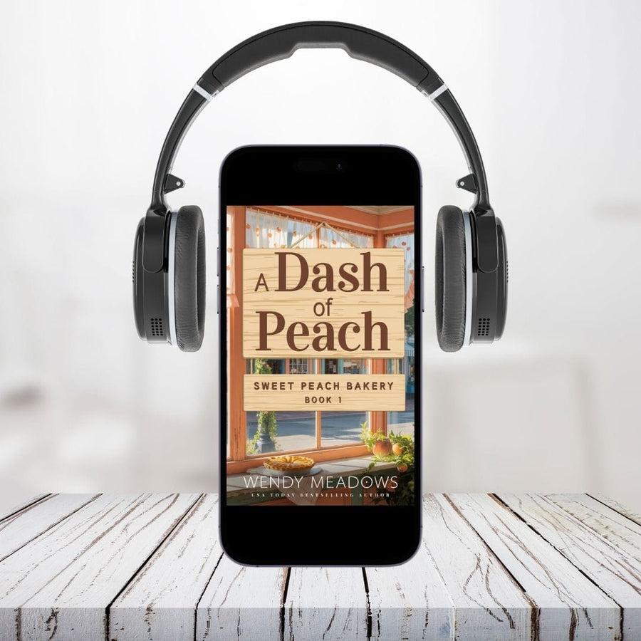 Wendy Meadows Cozy Mystery A Dash of Peach (AUDIOBOOK)