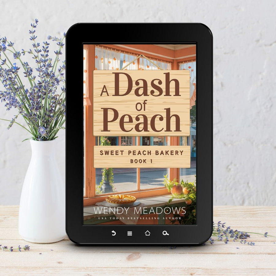 Wendy Meadows Cozy Mystery A Dash of Peach (EBOOK)