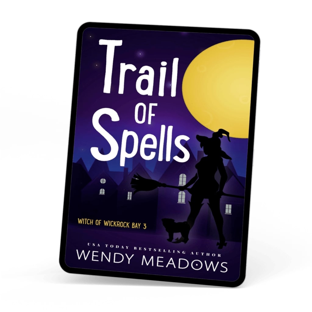 Wendy Meadows Paranormal Cozy Mystery Trail of Spells (EBOOK)