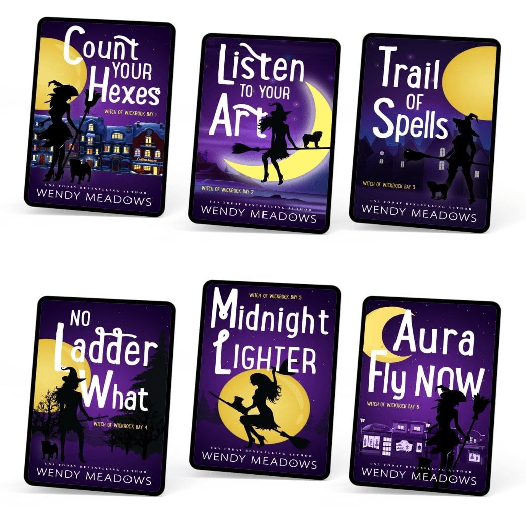Witch of Wickrock Bay ParaCozy Mystery Series Bundle (EBOOKS) - Cozy Mystery - Wendy Meadows